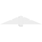 Ekena Millwork Kennewick Architectural Grade PVC Gable Bracket, 60"W x 12 1/2"H x 6"D x 6"F, 5/12 Pitch GBP060X13X0606KEN00 - alternate 5